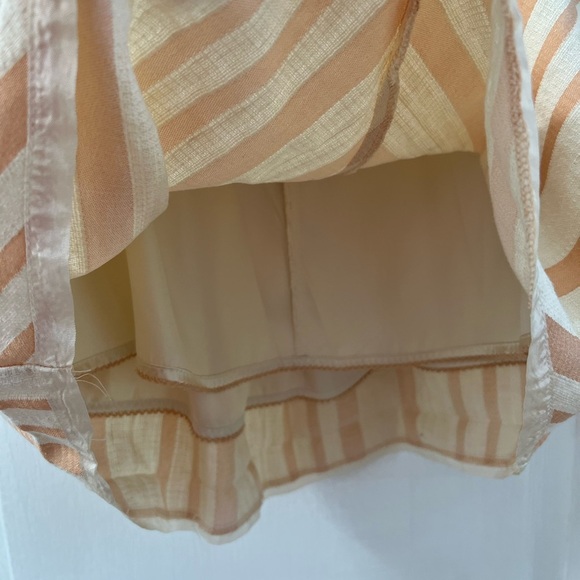 Anthropologie HD in Paris Cream Pink Top (Size US6) - Picture 8 of 15